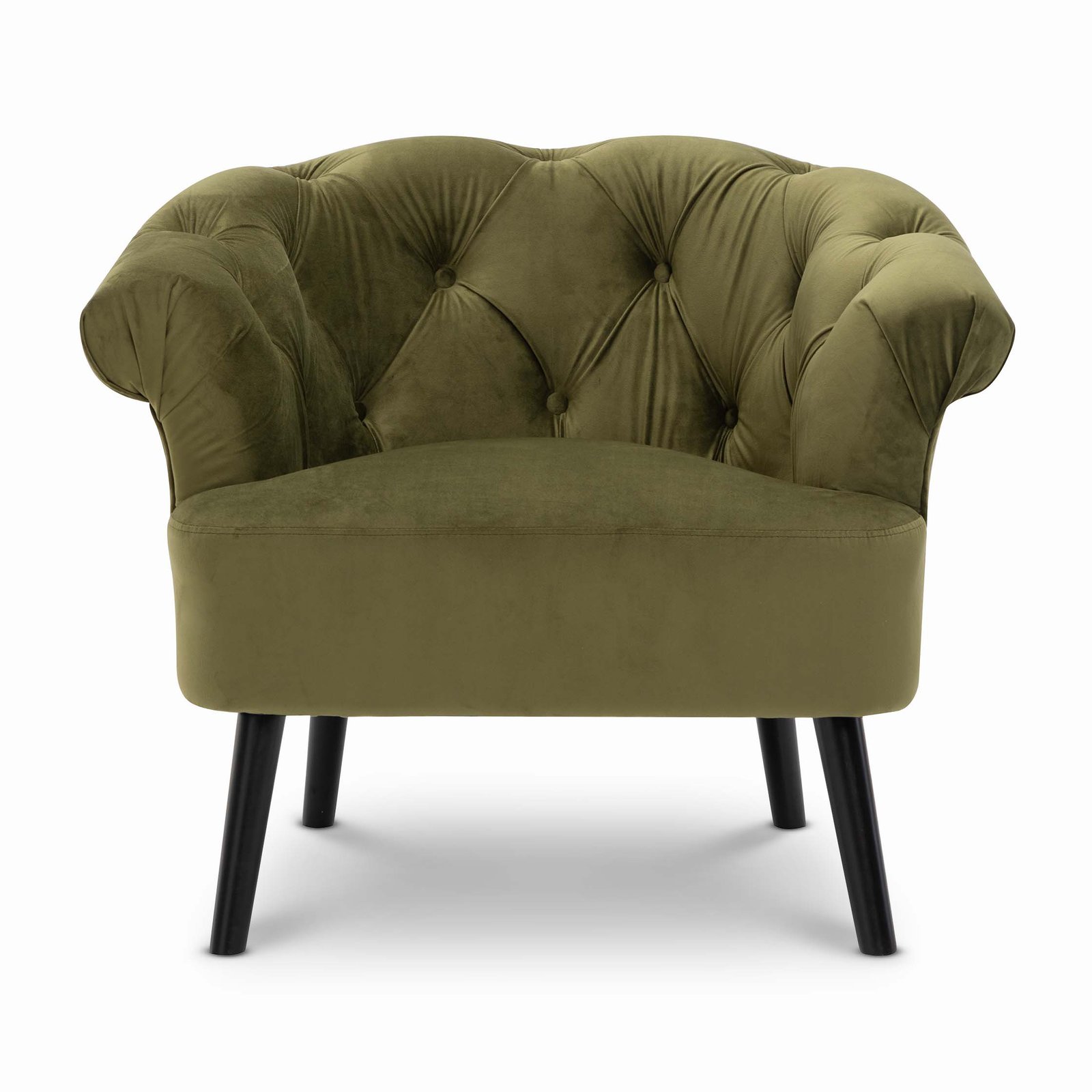 Velvet Sage Green Sara Accent Chair - Image 2