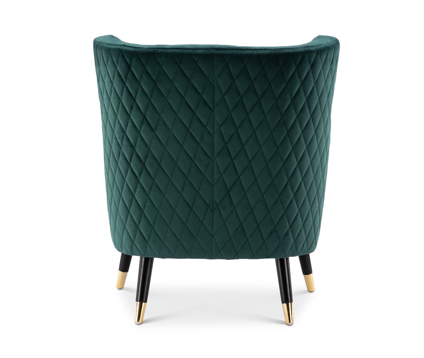 Velvet Emerald Green Alessia Accent Chair - Image 5
